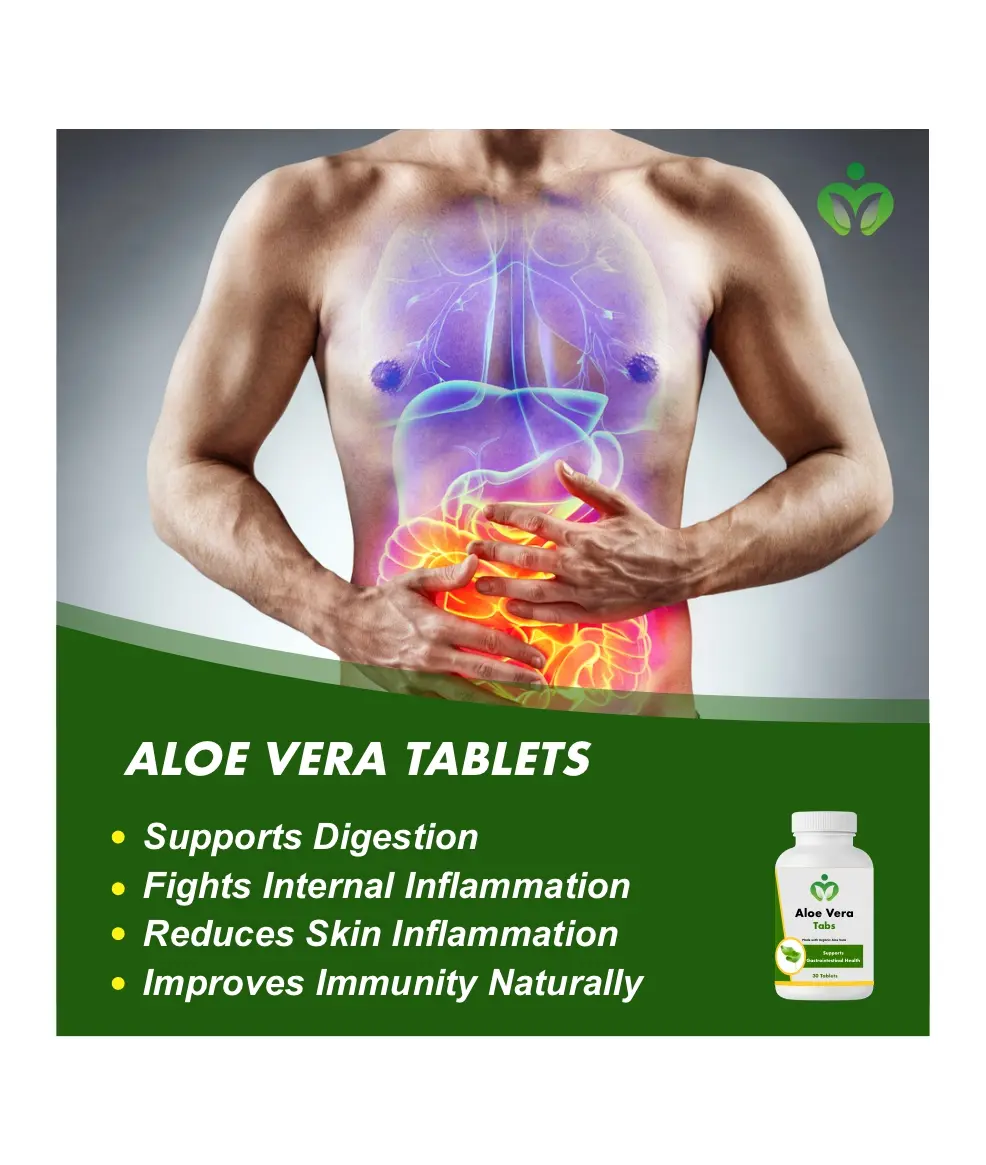 Aloe Vera Tablets, Digestive, Detox and Joint Support