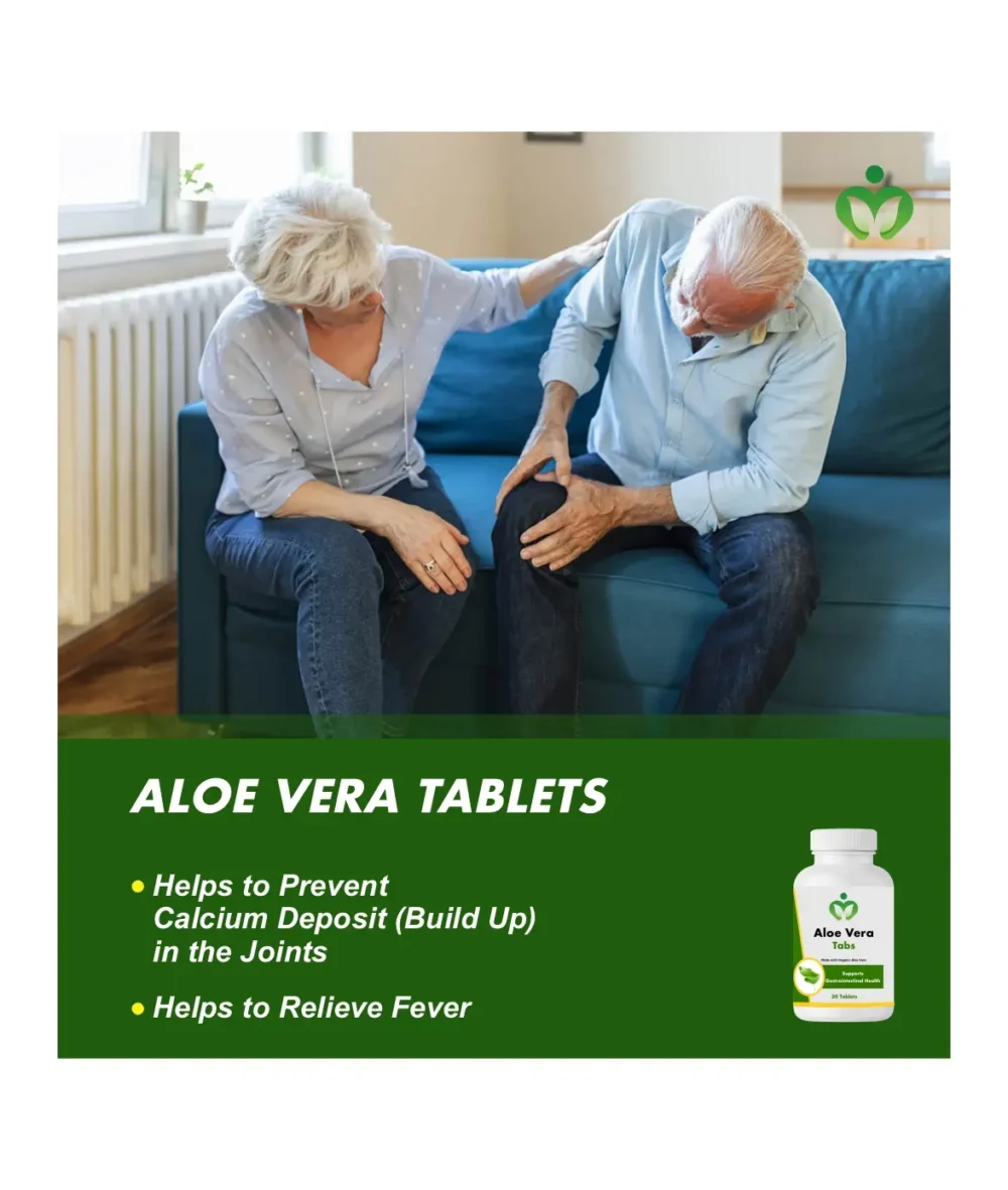 Aloe Vera Tablets, Digestive, Detox and Joint Support