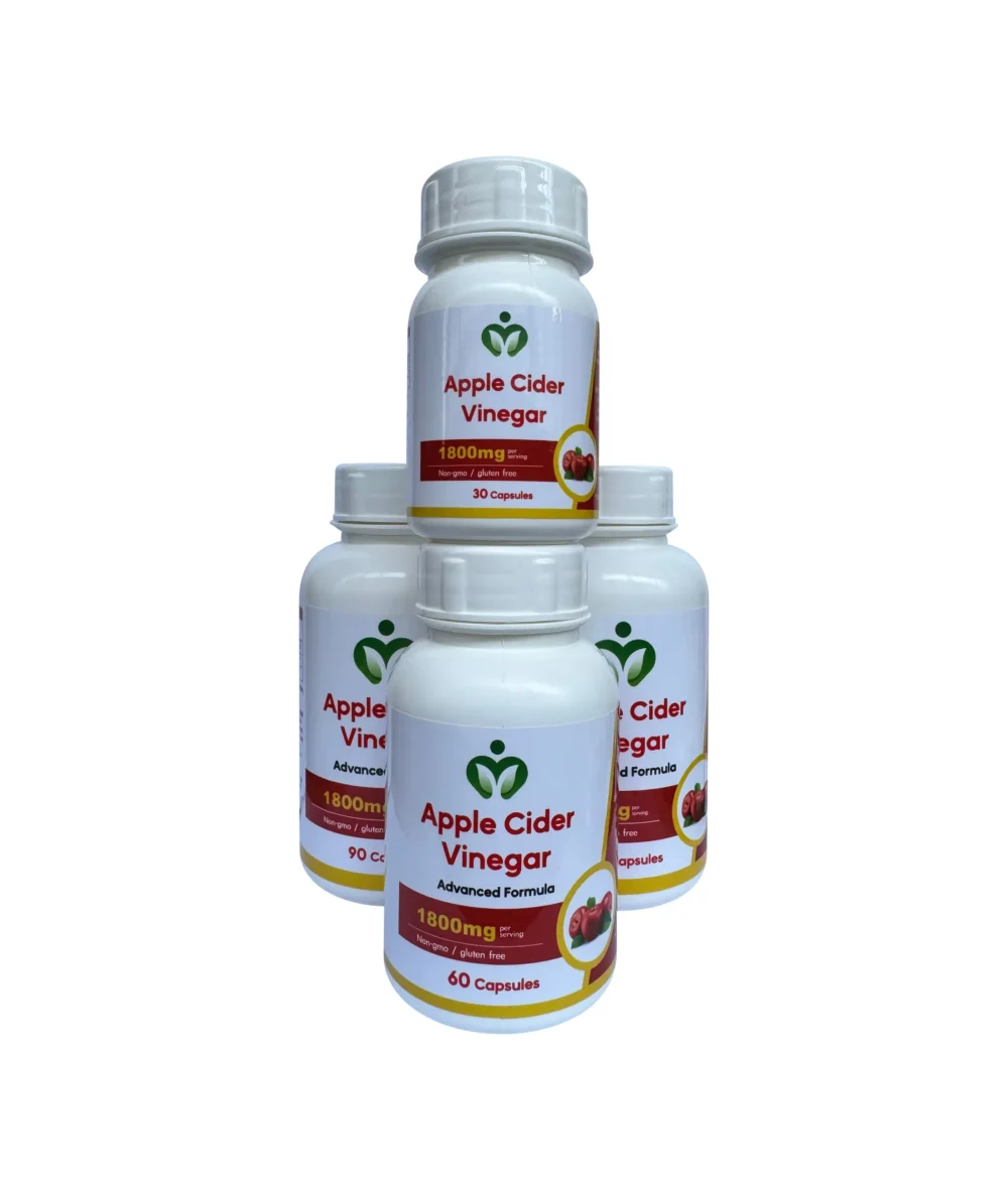 Apple Cider Vinegar Pills, High Potency, Natural Digestion