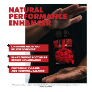 Bull Blood Testosterone Booster - Stamina & Endurance