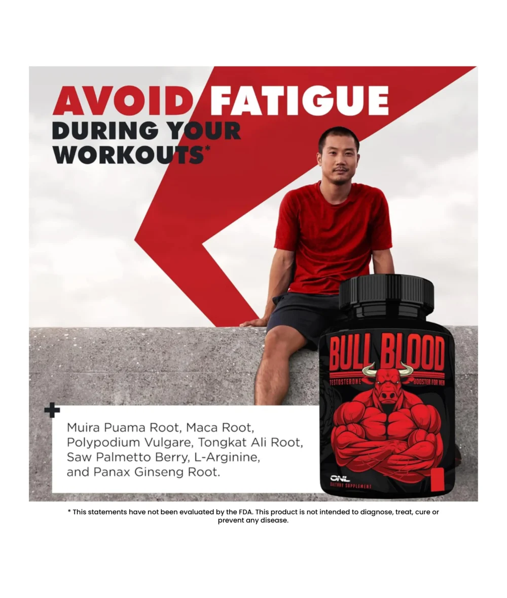 Bull Blood Testosterone Booster Stamina Endurance 2