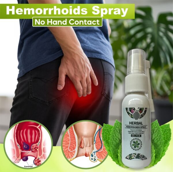 Hemorrhoid Treatment All Natural Herbal Hemorrhoids Spray