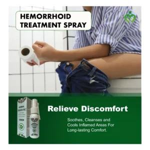 Hemorrhoid Treatment Spray, Fast Relief for Piles - 30ml