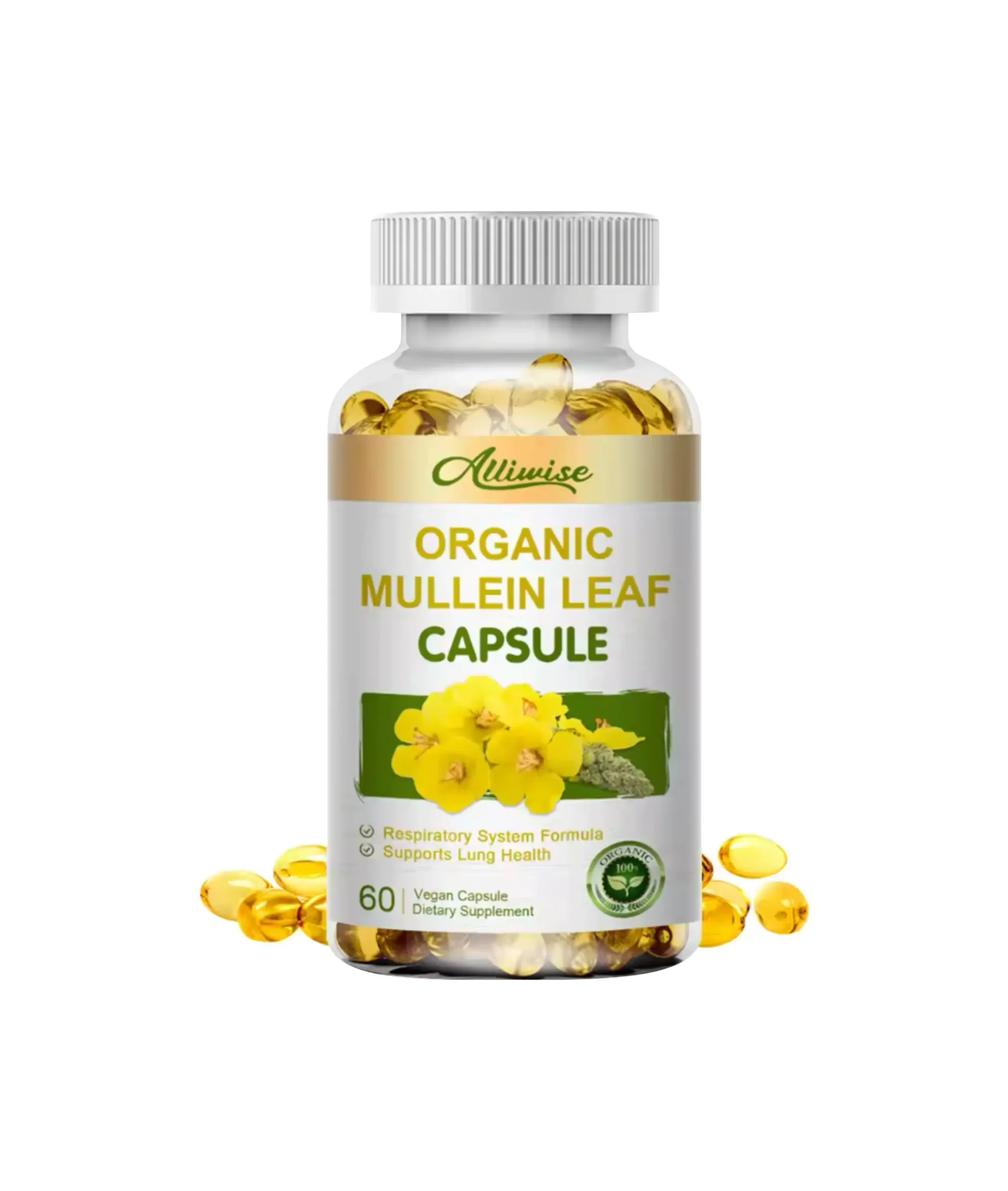 Organic Mullein Leaf Capsules