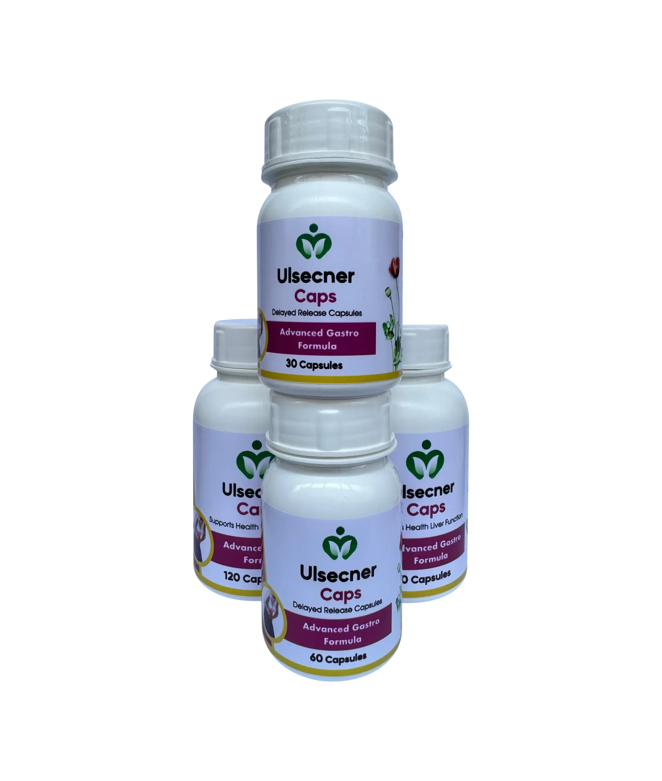 Ulsecner Caps, 20mg Omeprazole for Ulcers and Acid Reflux