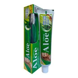 Aloe Natural Toothpaste - Whitening, Fresh Breath, Sensitive Teeth, Gums