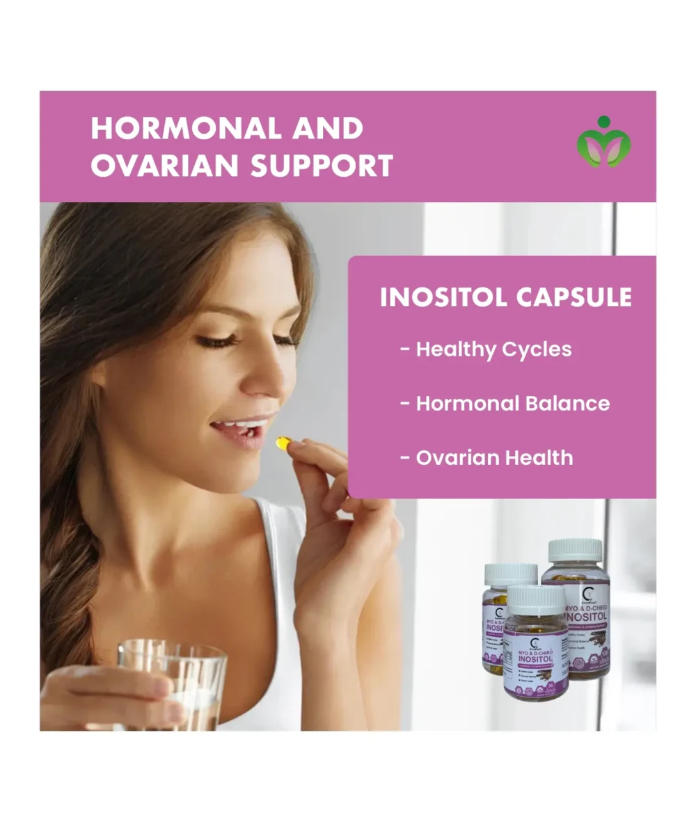 Myo-Inositol and D-Chiro Inositol Blend Capsules