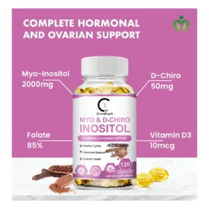 Myo-Inositol and D-Chiro Inositol Blend Capsules