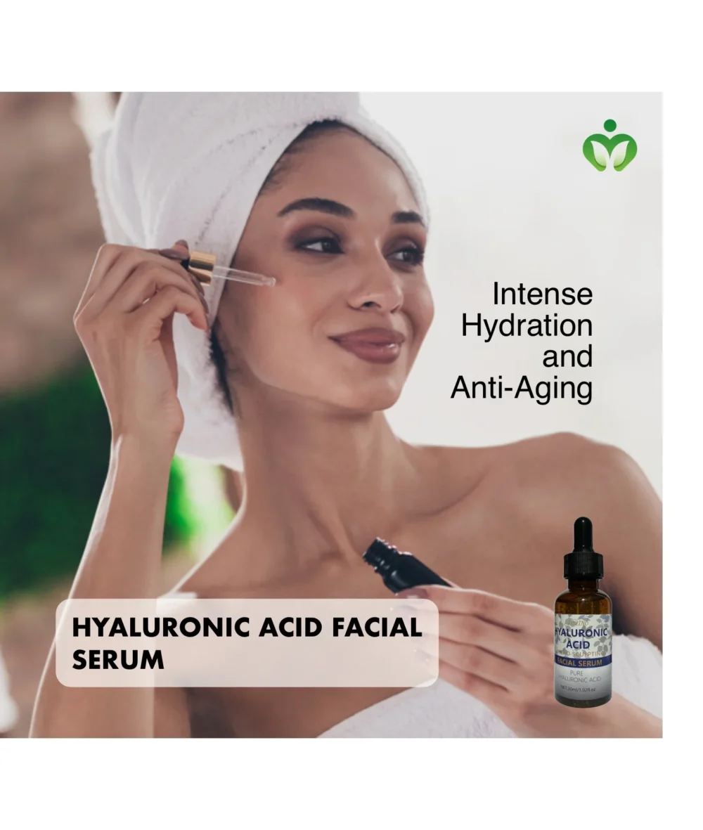 Hyaluronic Acid Facial Serum for Intense Hydration