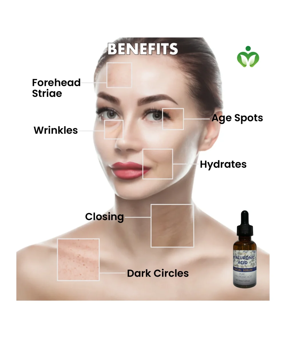 Hyaluronic Acid Facial Serum for Intense Hydration