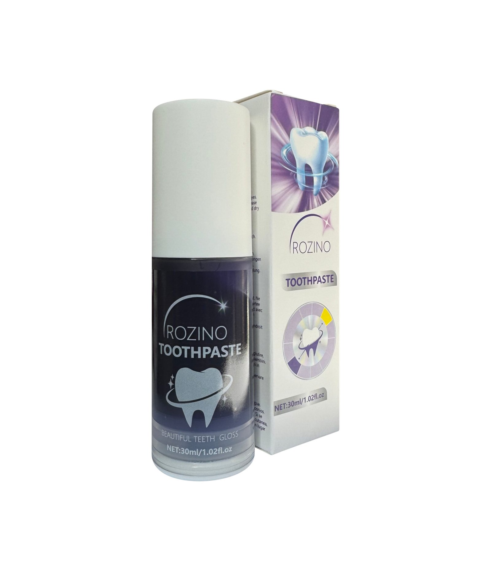 Purple Toothpaste for Teeth Whitening, Colour Corrector