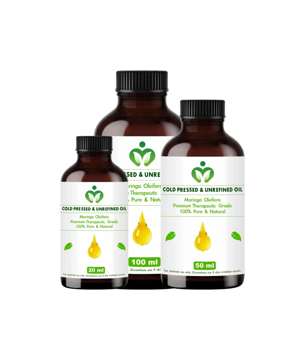 Premium Moringa Oil, Pure, Cold-Pressed