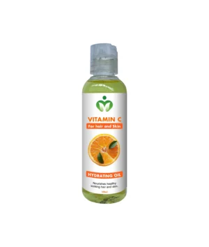 Vitamin C Skin and Hair Oil, Natural Moisturizer for Dark Spots and Anti-Aging Care