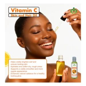 vitamin c skin and hair oil