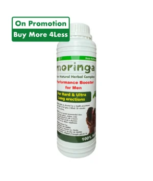 Moringa Male Libido Booster - supports sexual health, stamina, performance, confidence, performance and overall male vitality.