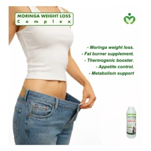 Moringa Weight Loss Complex - supports fat-burning and fat loss, reduces cravings, boosts metabolism