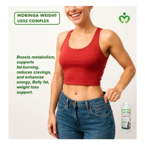 Moringa Weight Loss Complex - supports fat-burning and fat loss, reduces cravings, boosts metabolism
